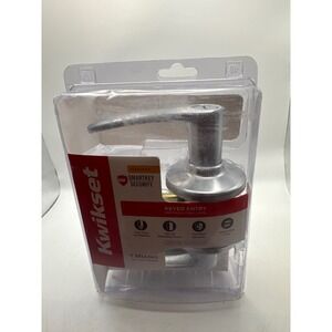 Kwikset 405DL 26D SMT 4AL RCS CP KEVT Delta Satin Chrome Keyed Entry‎ Lockset